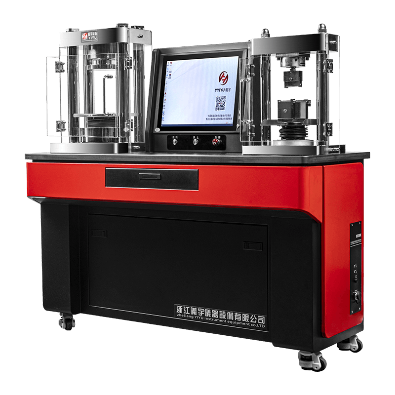 YYW-DS Series Quattuor Columnae Microcomputer Controlled Coementum Cogo et Flexure Repugnantia Integrated Machina